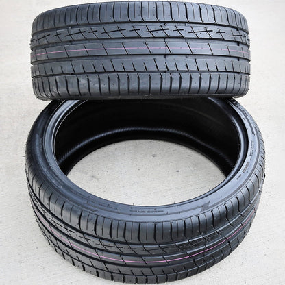 A pair of 2(2) 265/40ZR20 265/40R20 104Y XL AS A/S performance tires