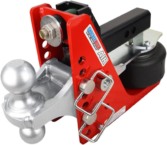 Air Hitch with Combo Ball Mount (2" & 2-5/16" Balls), Fits 2" Hitch - 12,000 lbs